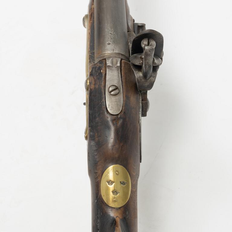 Flintlåsmusköt, svensk, m/1762.