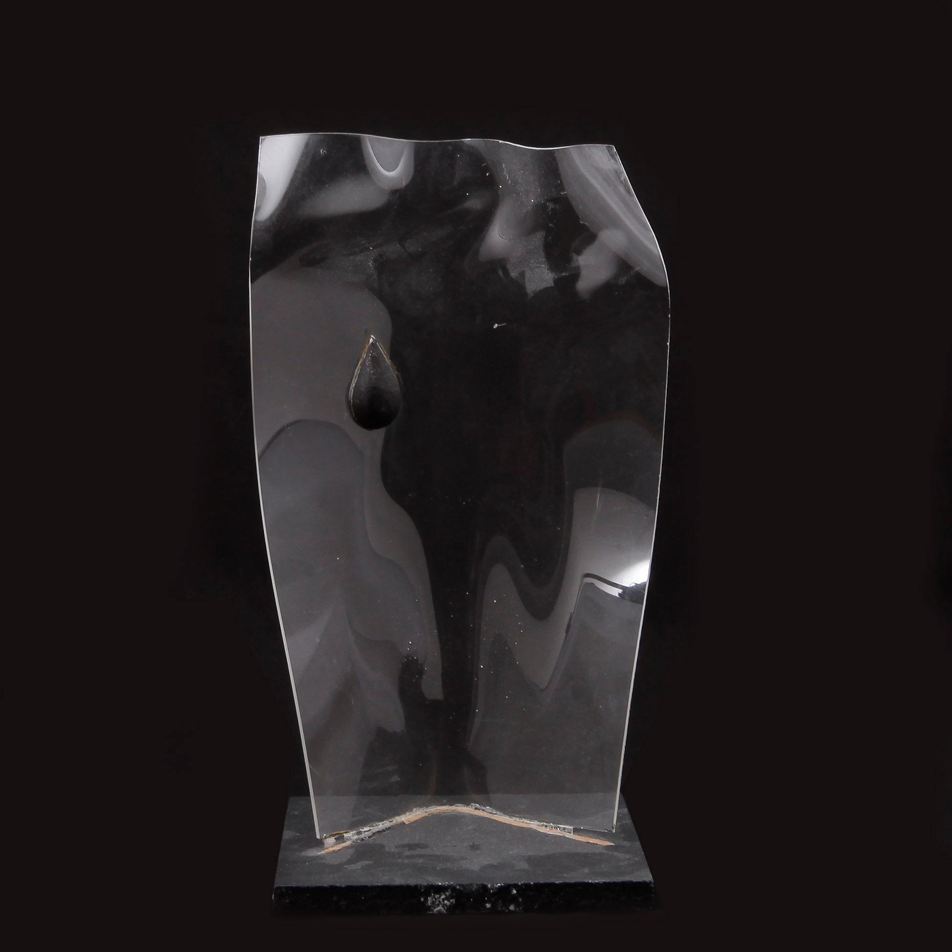 LARS ROLF, skulptur, plexiglas, osignerad.