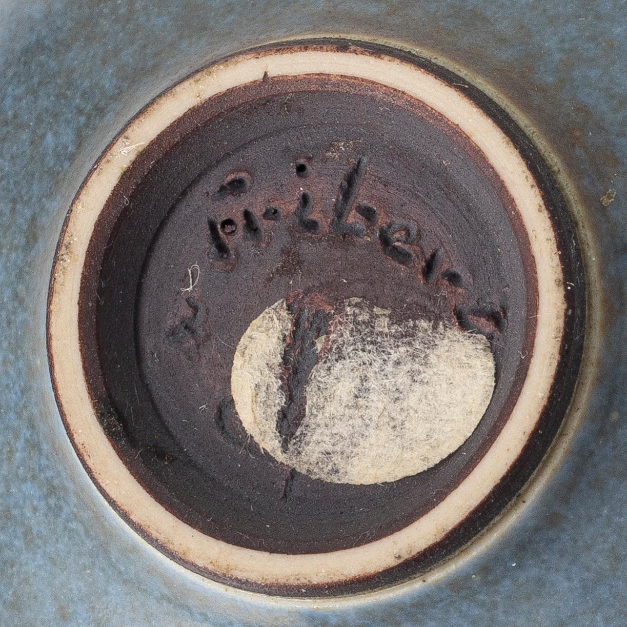 Berndt Friberg, a stoneware miniature vase, Gustavsbergs Studio, Sweden.