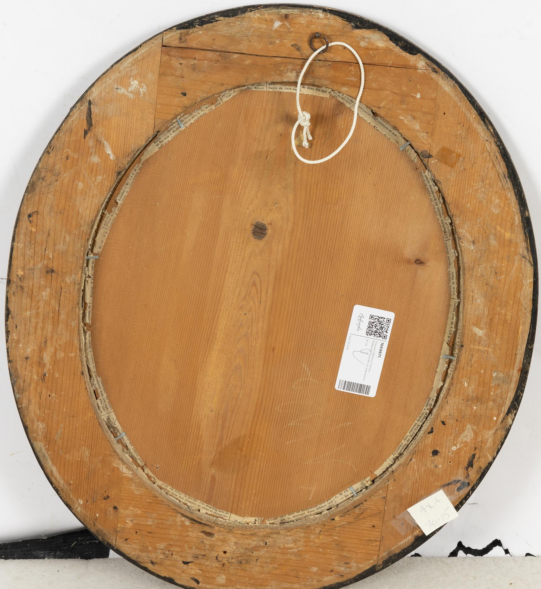 Giovanni Battista Cipriani, tillskriven, Porträtt av ung kvinna.