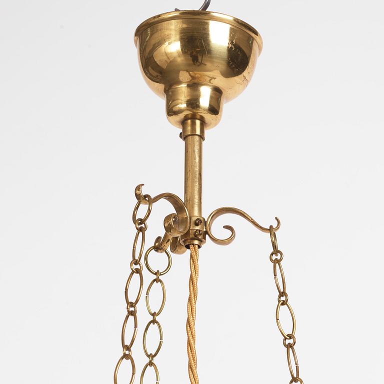 Bertil Brisborg, taklampa, modell "31914", Nordiska Kompaniet 1940-50-tal.