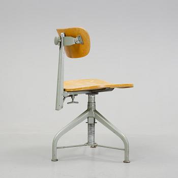 ARBETSSTOL, industri, omkr 1900-talets mitt.