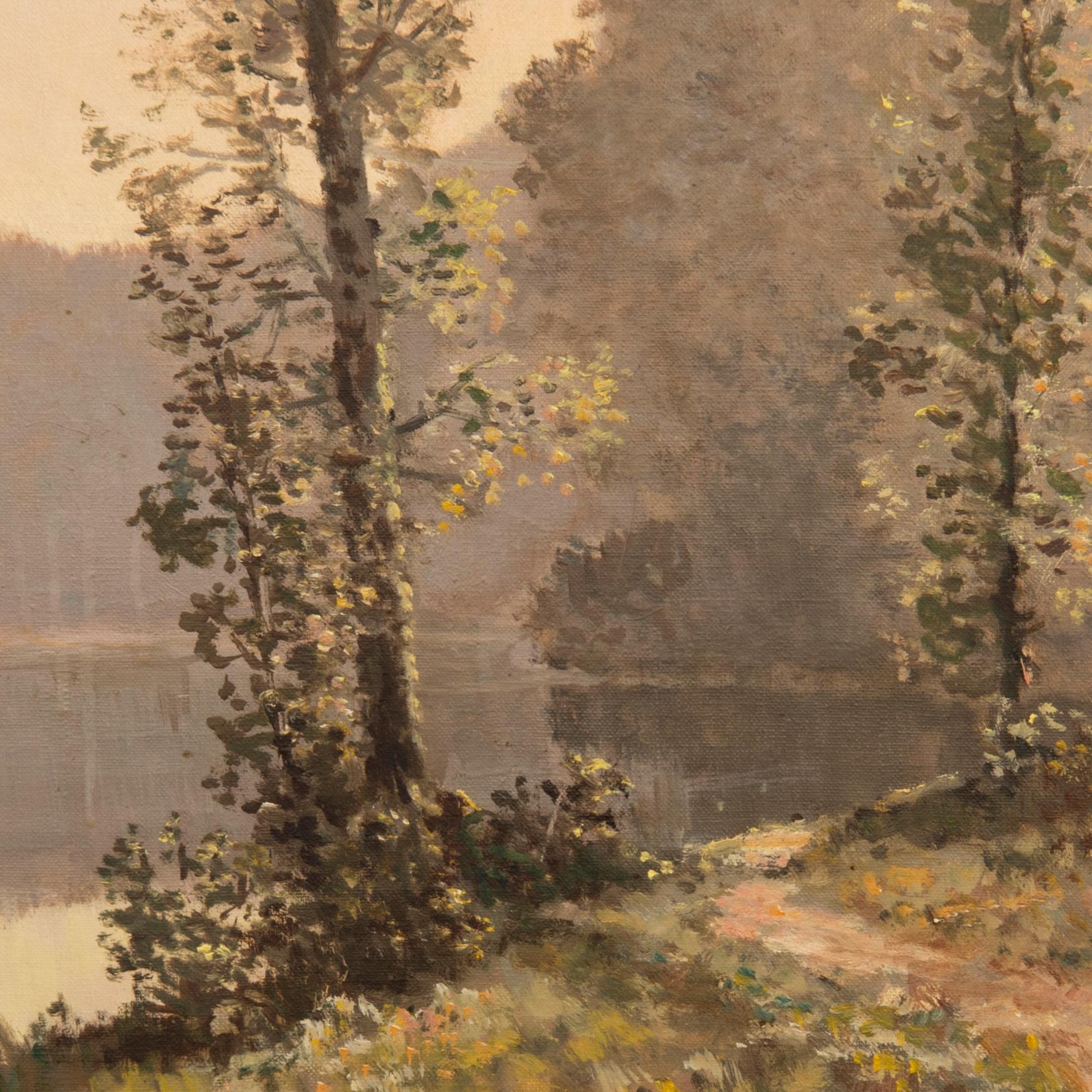 Konstanty Mackiewicz, Inland Landscape.