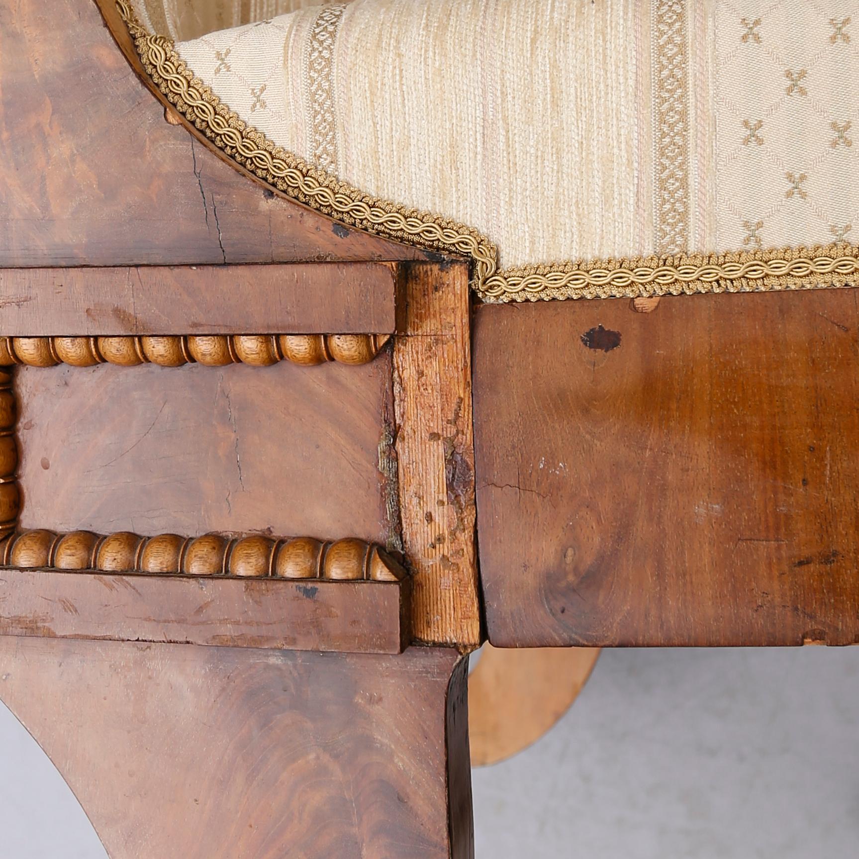 SOFFA, senempire, 1800-talets mitt.