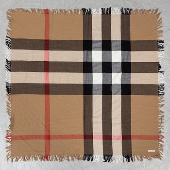 BURBERRY, a shawl.