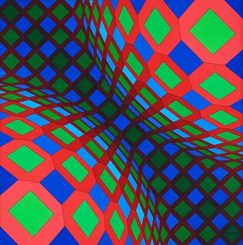 494. Victor Vasarely, "BIOKTA-B".