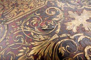 SKRIVBORD, boulle-arbete, Frankrike, 1800-tal.