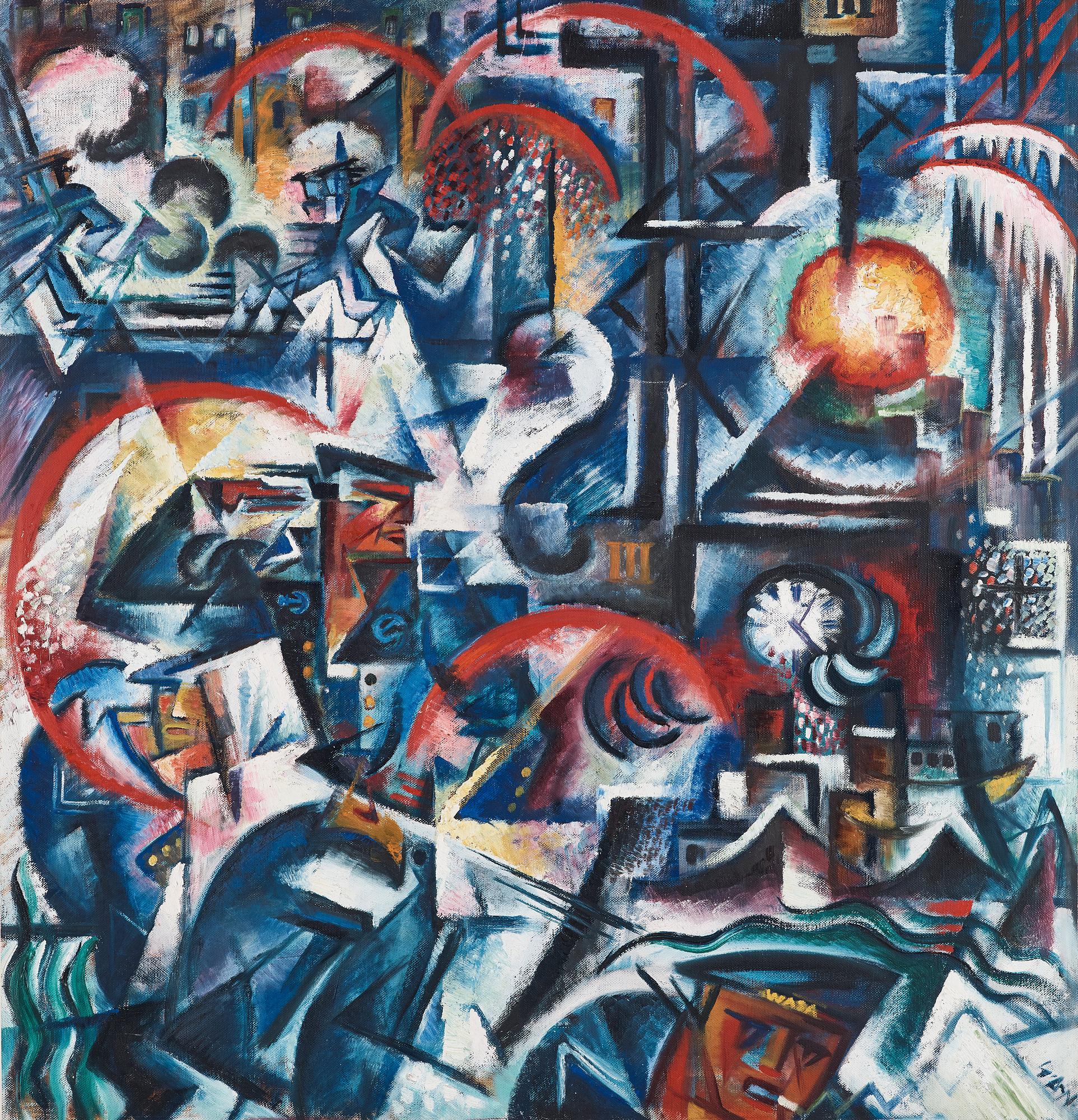 Gösta Adrian-Nilsson, "Katarinahissen III".