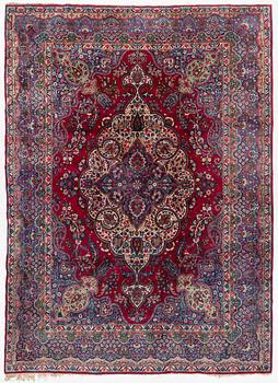 A Kerman carpet, c. 365 x 265 cm.