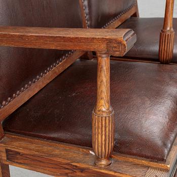 Bänk, 1900-talets början.