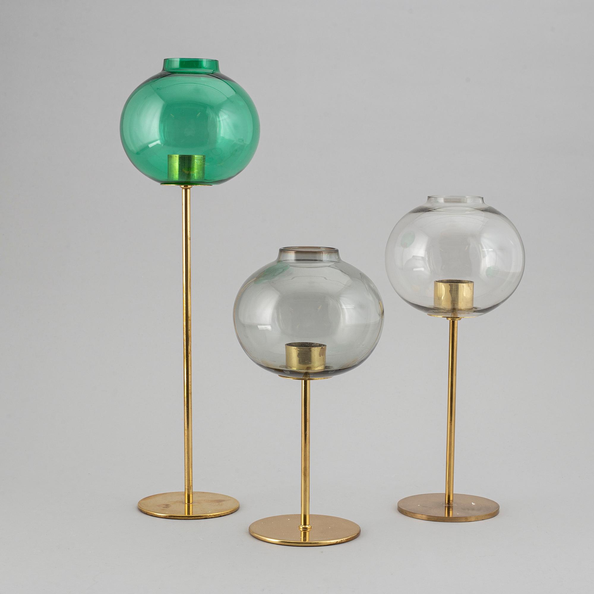 HANS-AGNE JAKOBSSON, ljuslyktor, 3 st.