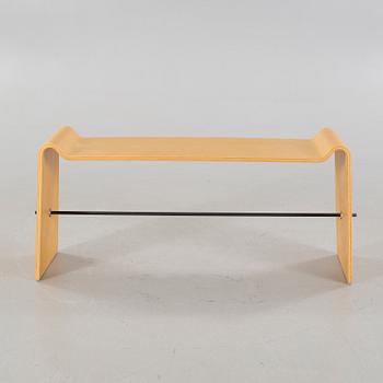 A "Söndag / O62" bench, designed by Annette Petersson & Lotta Josefsson for Blå Station, model launched 1996.