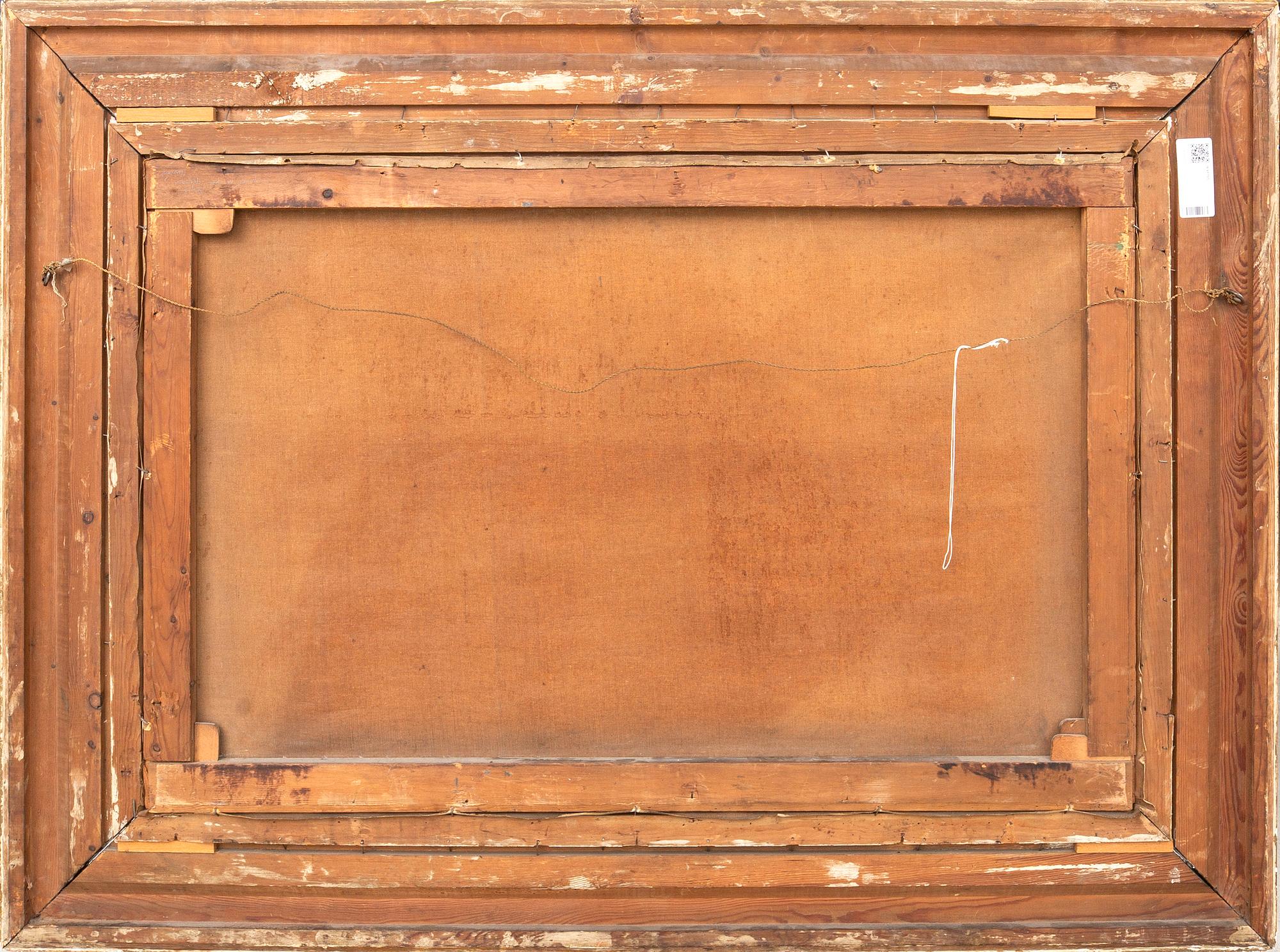 Axel Leopold Wiberg, after, Landscape with cowherd.