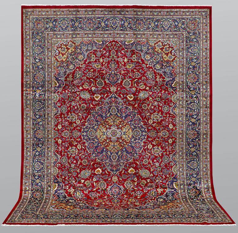 A carpet, Mashad, ca 350 x 250 cm.