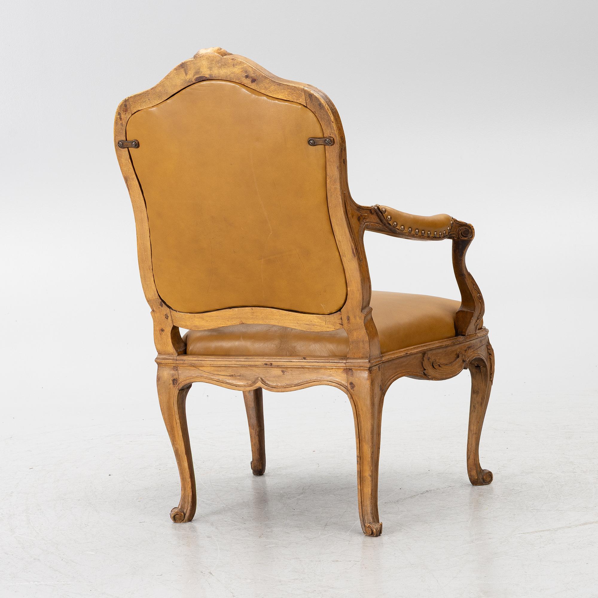 Armchair, Louis XV, 18th century.