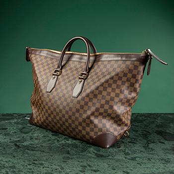 WEEKENDBAG, "Vaslav Boston Bag Damier Ebene", LOUIS VUITTON.