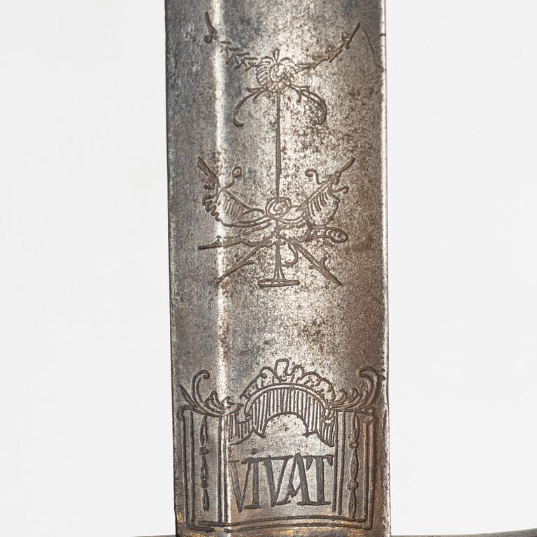 Sabel, Danmark, 1700-talets slut.