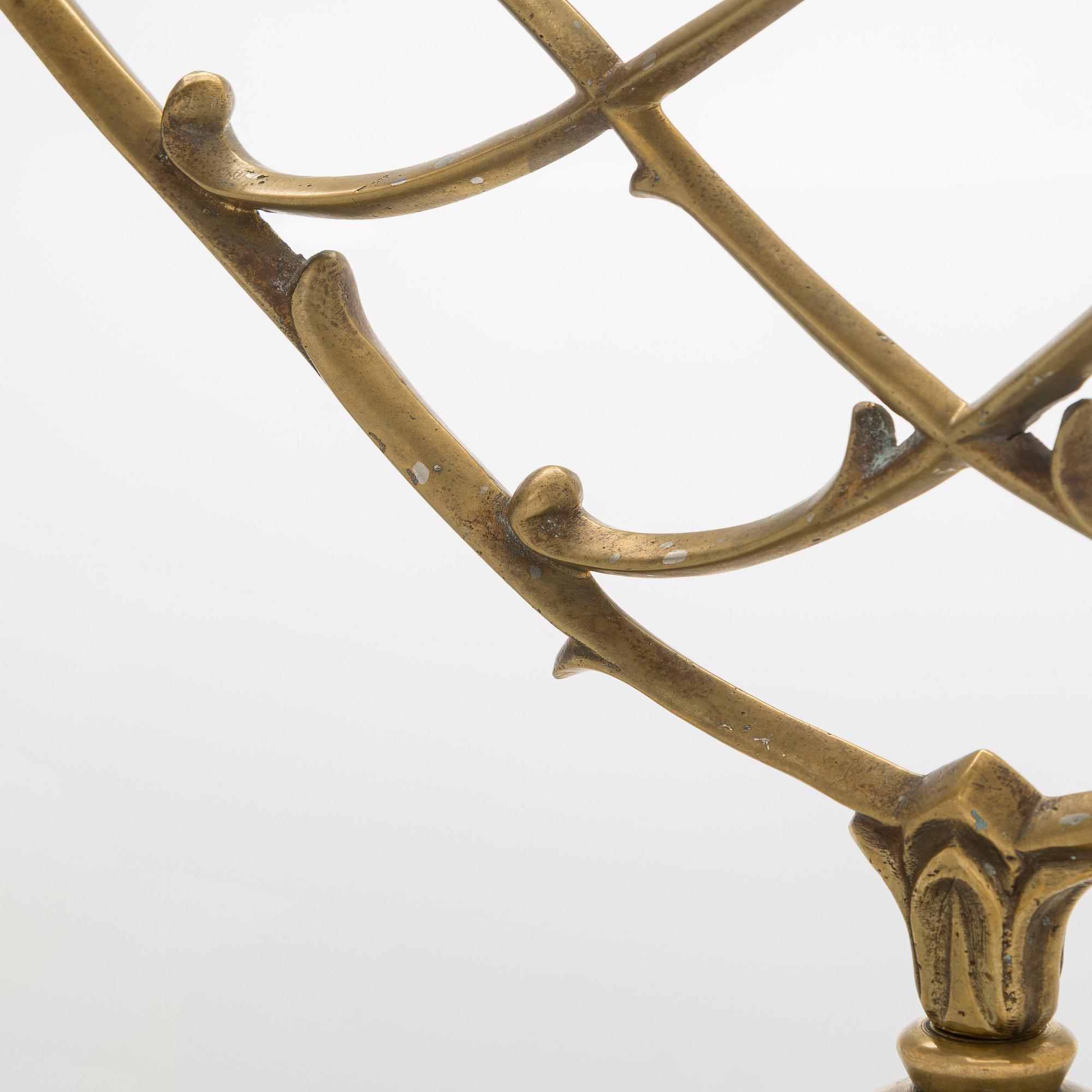 Paavo Tynell, A 1930s candelabrum, model 8003, Taito Oy, Finland.