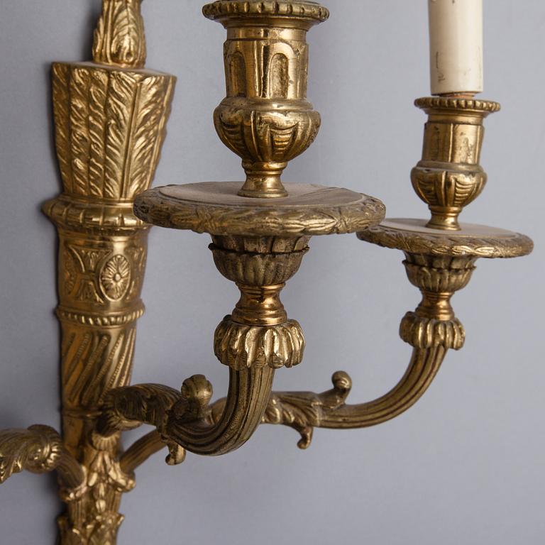 VÄGGKANDELABER, 1900-talets första hälft.