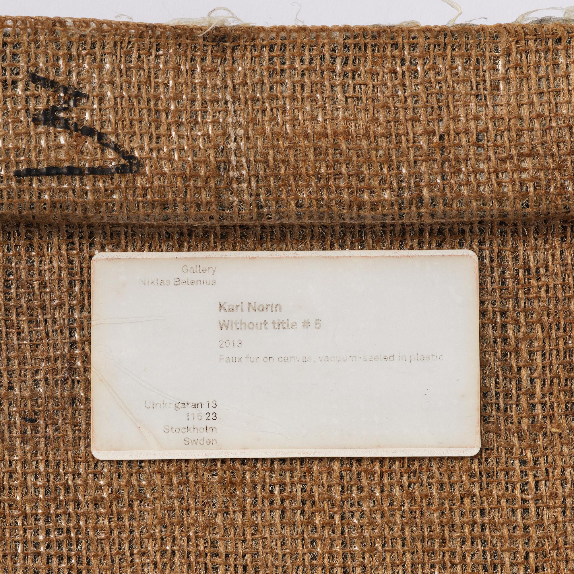 Karl Norin, "Without title #5".