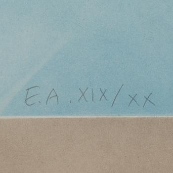 YRJÖ EDELMANN, print, signed and numbered EA XIX/XX.