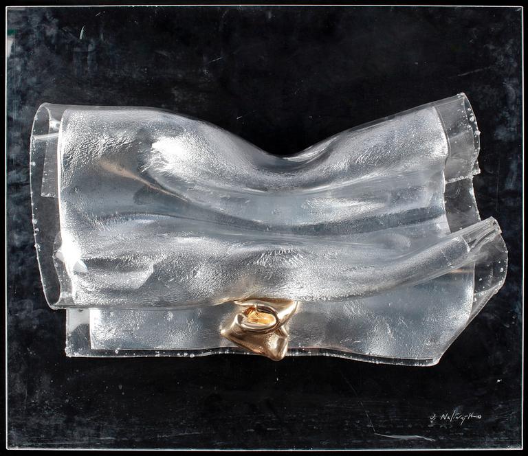 JAN NALIWAJKO, skulptur, perspex/akryl, signerad.