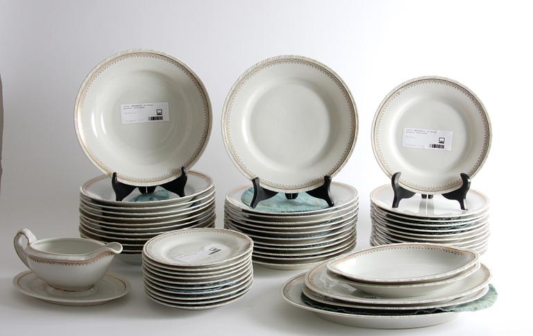MATSERVIS, 54 delar, porslin, Rörstrand.
