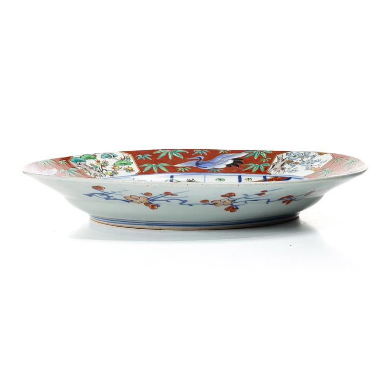 Decorative dish, porcelain, Japan, circa 1900.