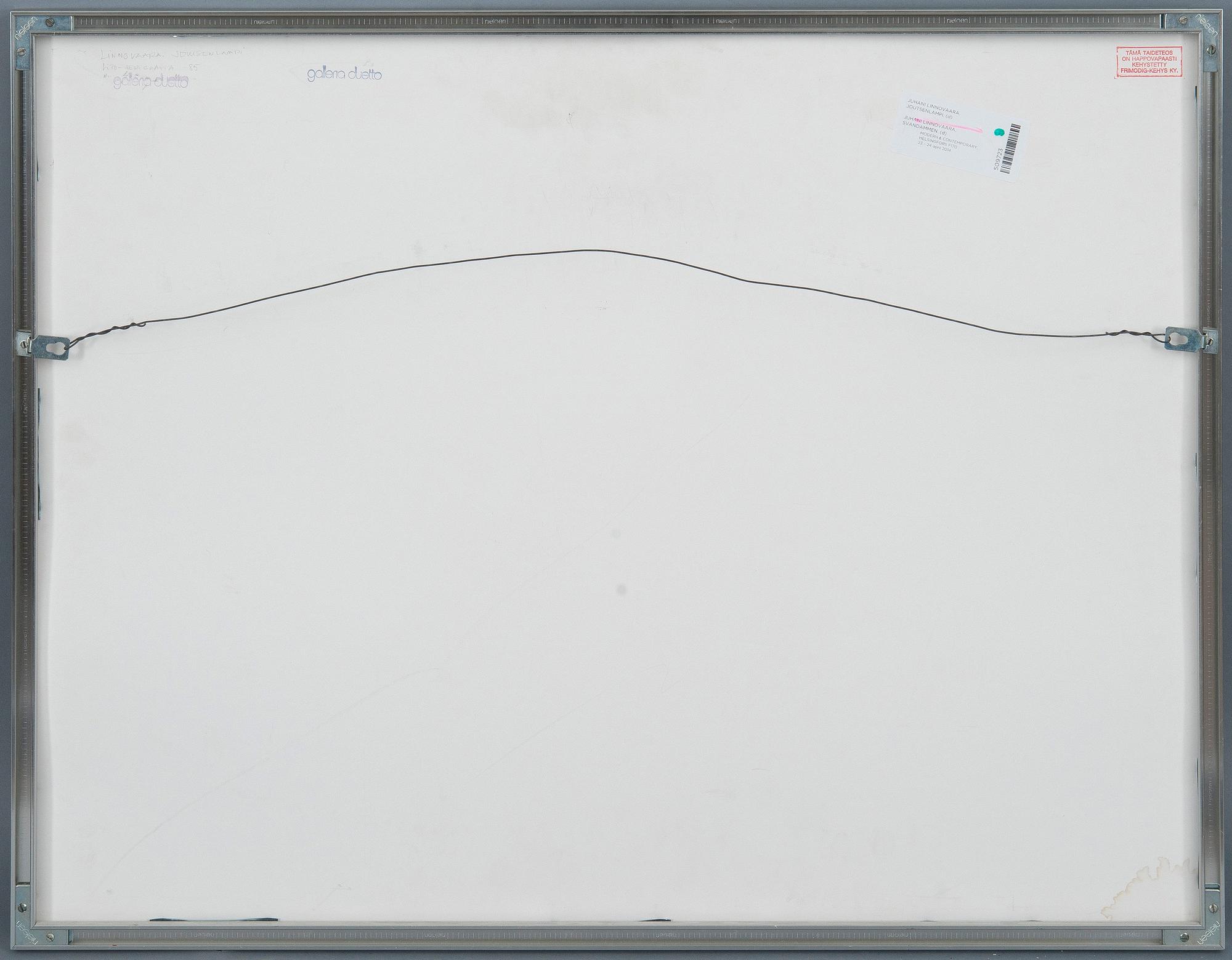 JUHANI LINNOVAARA, serigrafia, signeerattu ja numeroitu 84/100.