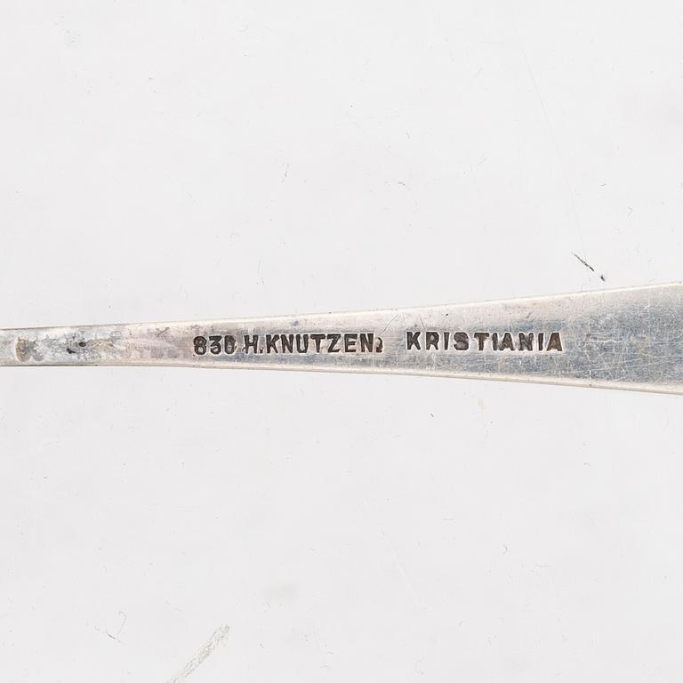 Cutlery, 28 pieces, silver, including Georg Jensen.