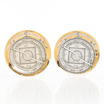 Piero Fornasetti, tallrikar, 5 st, "Astro Labio", Milano, Italien, 1970.