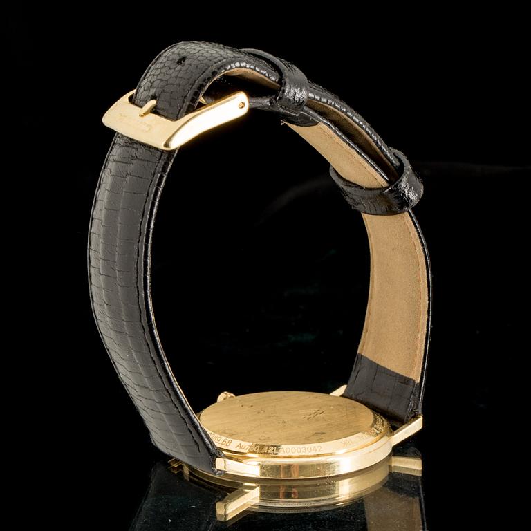 HERRARMBANDSUR, Certina, 18K guld, totalvikt 30,5 gram.