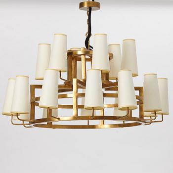 A chandelier, Tory Burch.