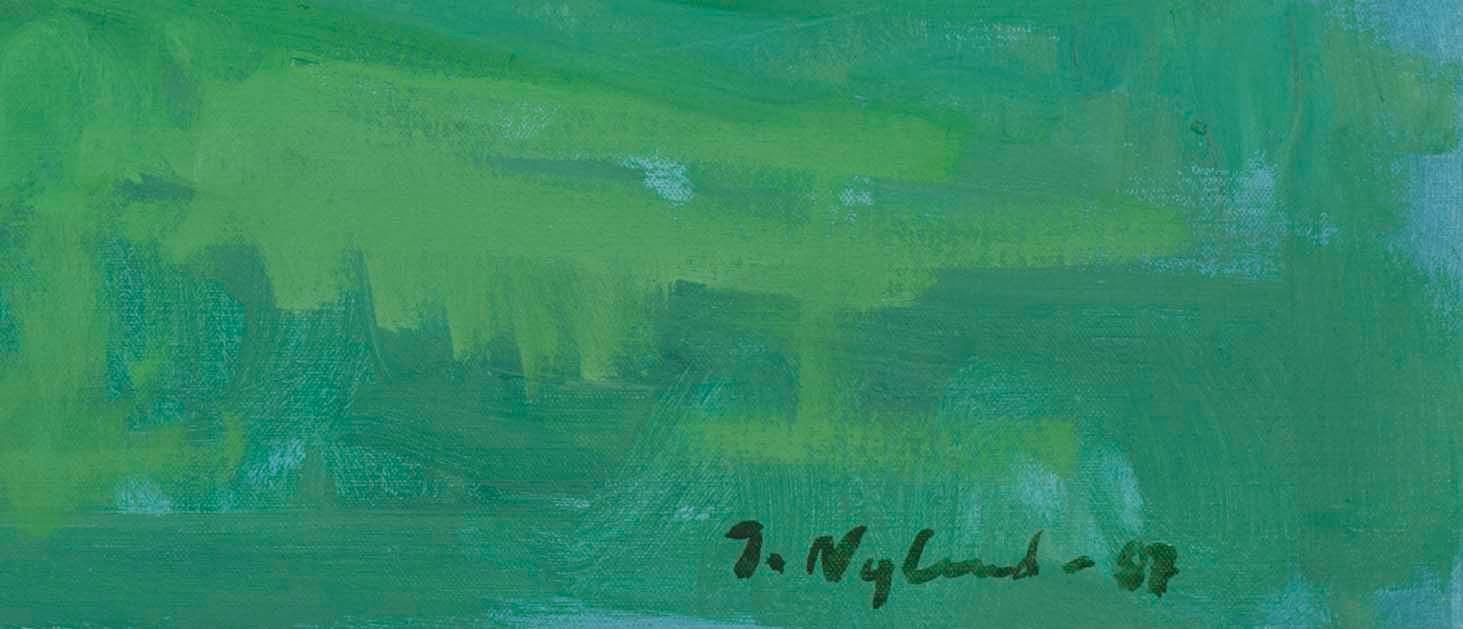ILMARI NYLUND, olja på duk, sign. och dat. -87.