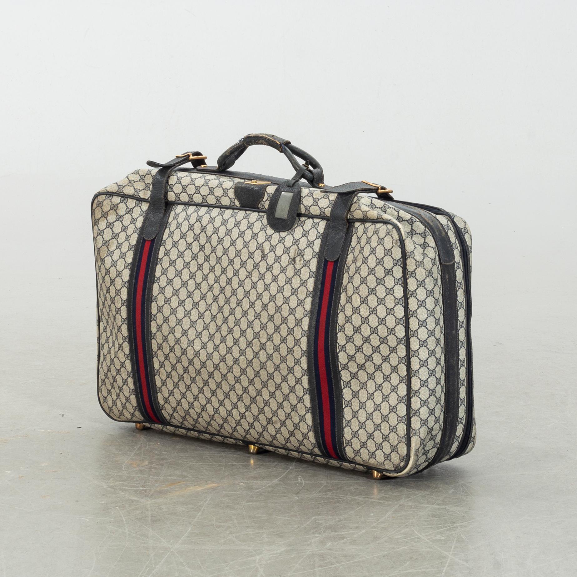 GUCCI, luggage, 1960/70's.