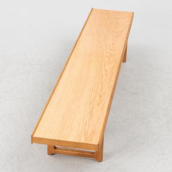 Torbjørn Afdal, bench, "Krobo", Mellemstrands Trevareindustri, Bruksbo, Norway, second half of the 20th Century.
