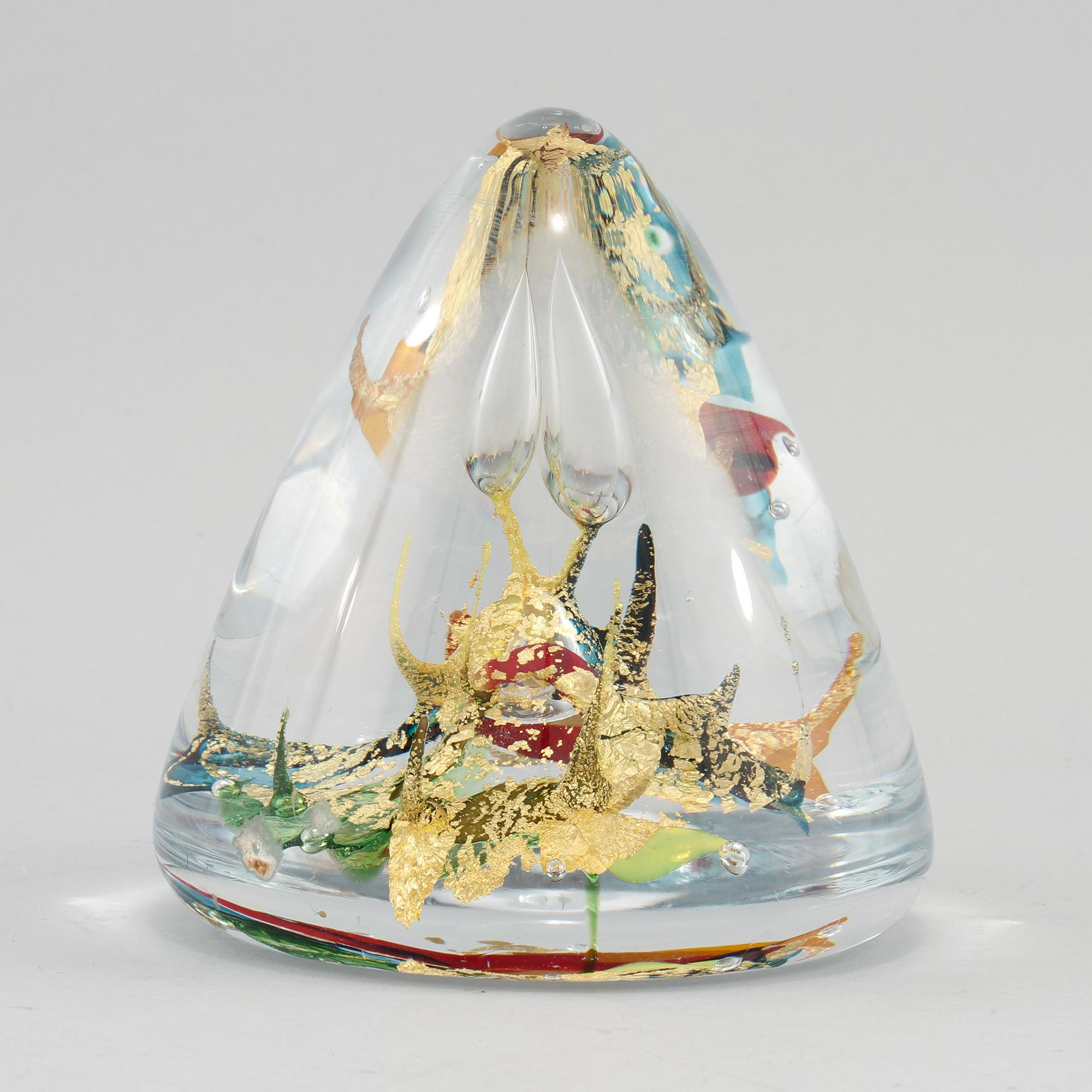OBJEKT, glas, Jan-Erik Ritzman, Transjö, 1900-talets andra hälft.