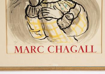 Marc Chagall, after lithograph in colours, bear numbering 420/1000.