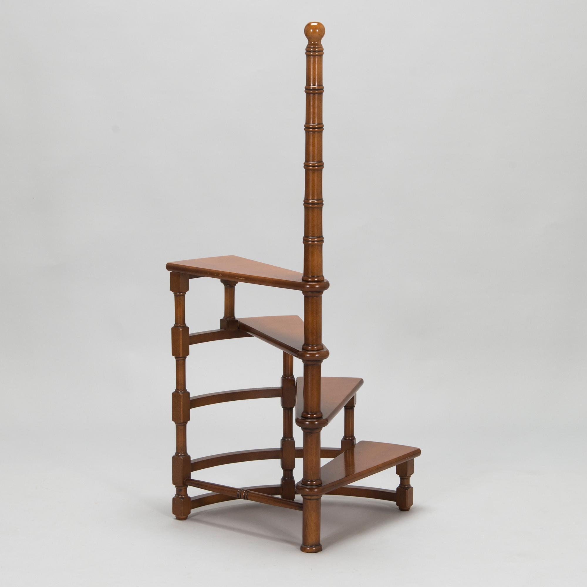 Biblioteksstege, 1900-talets senare hälft.