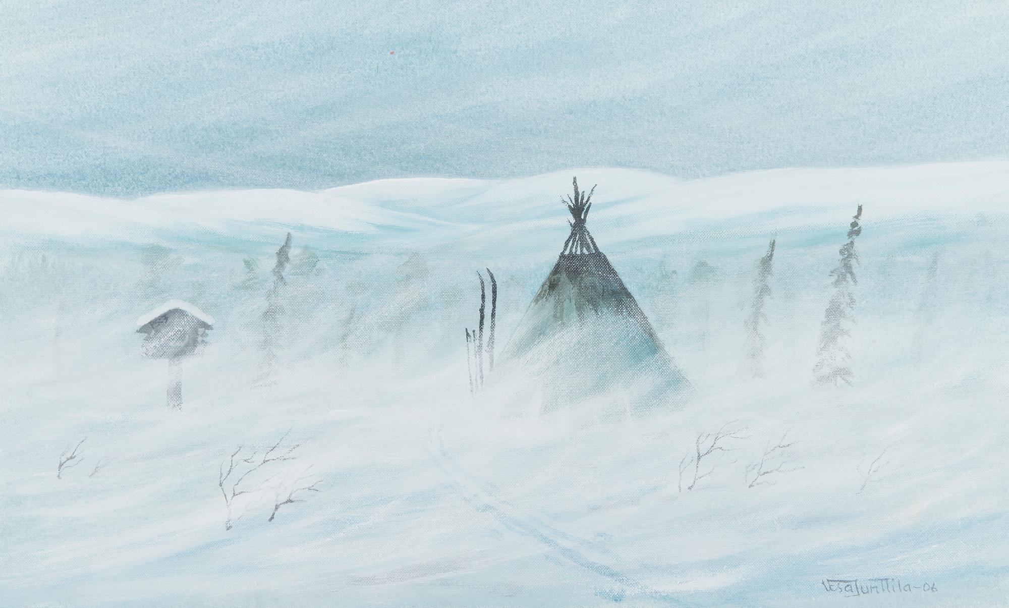 Vesa Junttila, Maisema pohjoisesta.