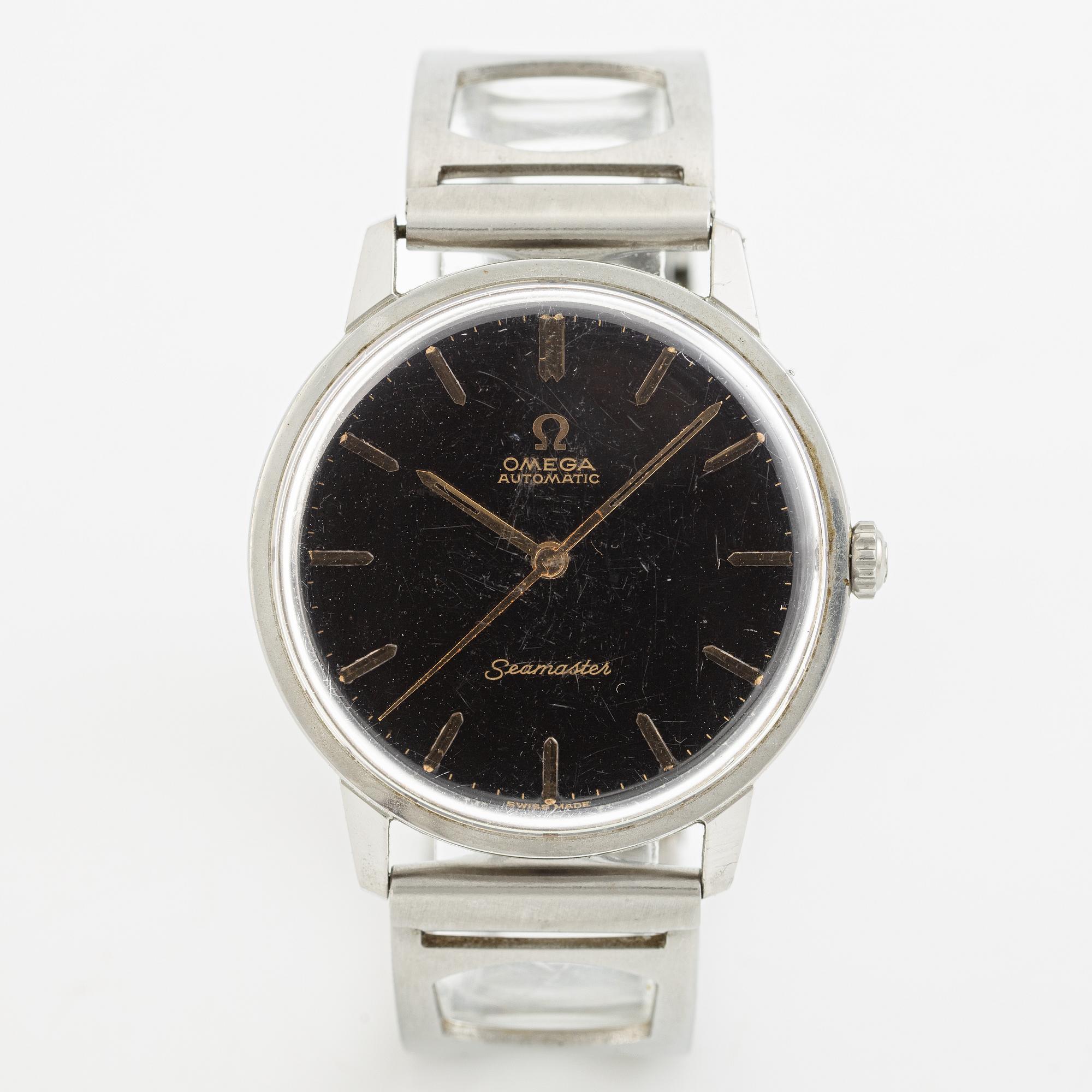 Omega, Seamaster, wristwatch, 34 mm.