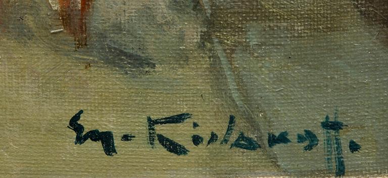 SERGE KISLAKOFF, olja på duk, sign. 1900-talets mitt.