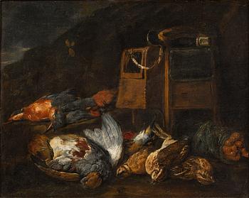 PIETER BOEL, tillskriven, olja på duk, signerad P. Boel.