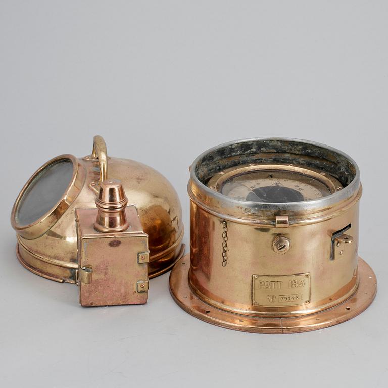 NAKTERHUS, mässing, 1900-tal.