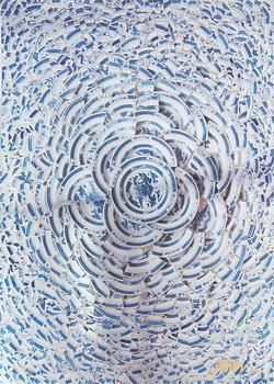 FERNANDEZ ARMAN, silkscreen,  "Fragments de Chine", signed and numbered 17/200.