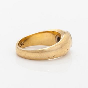 Ring, brilliant cut diamond, 18K gold.