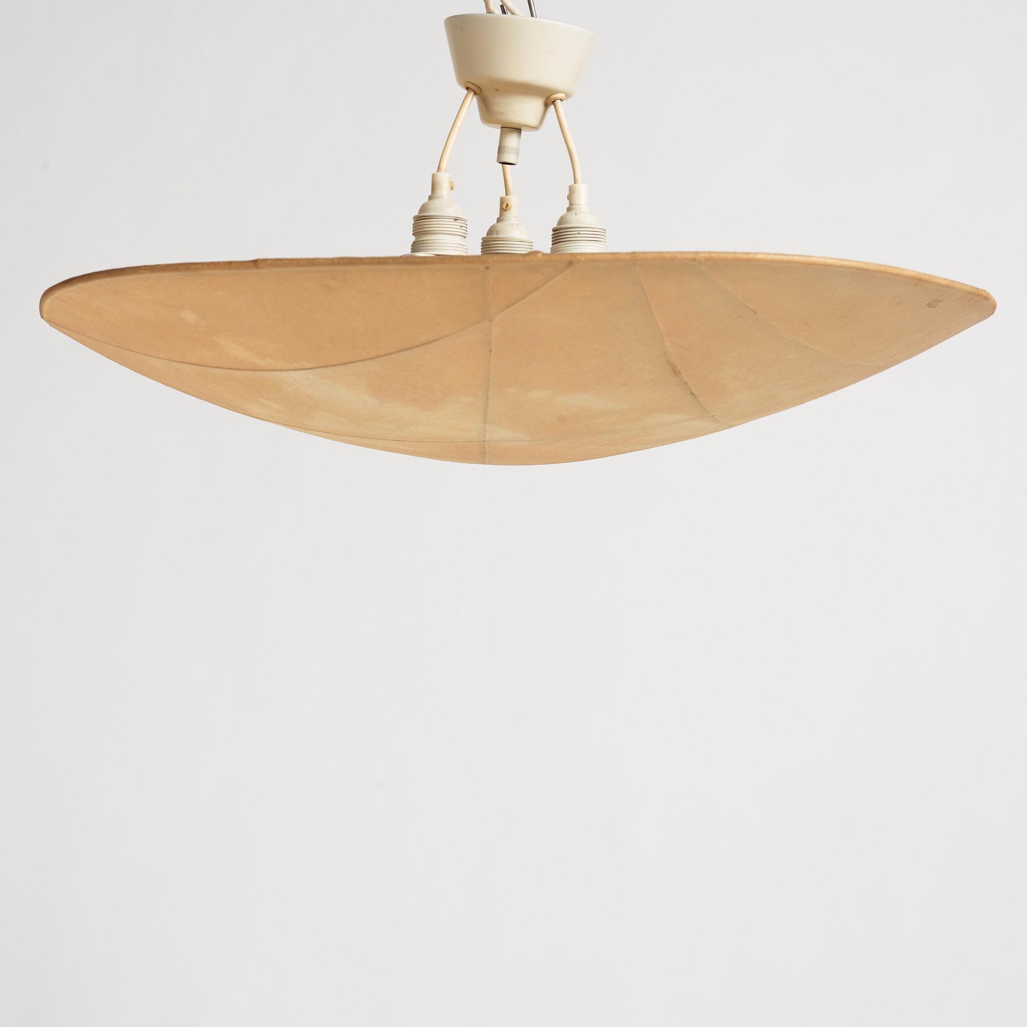Hans Bergström, a ceiling lamp, model "C-1143", ateljé Lyktan, Sweden 1940-50s.