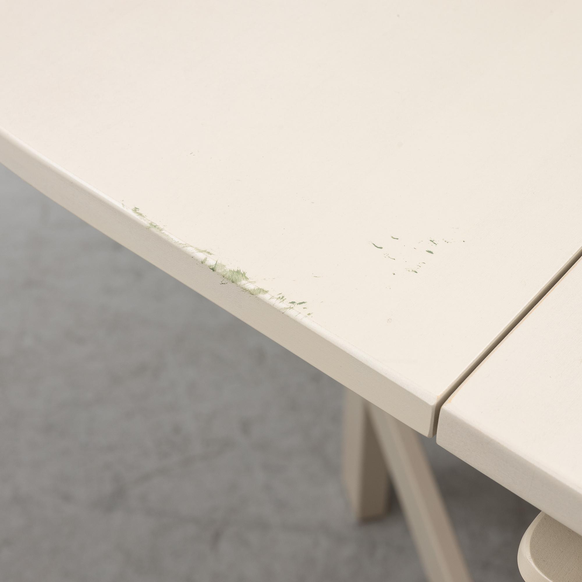 A pair of 'Bergslagen' drop-leaf tables, from Ikea's 18th-century series, 1990s.