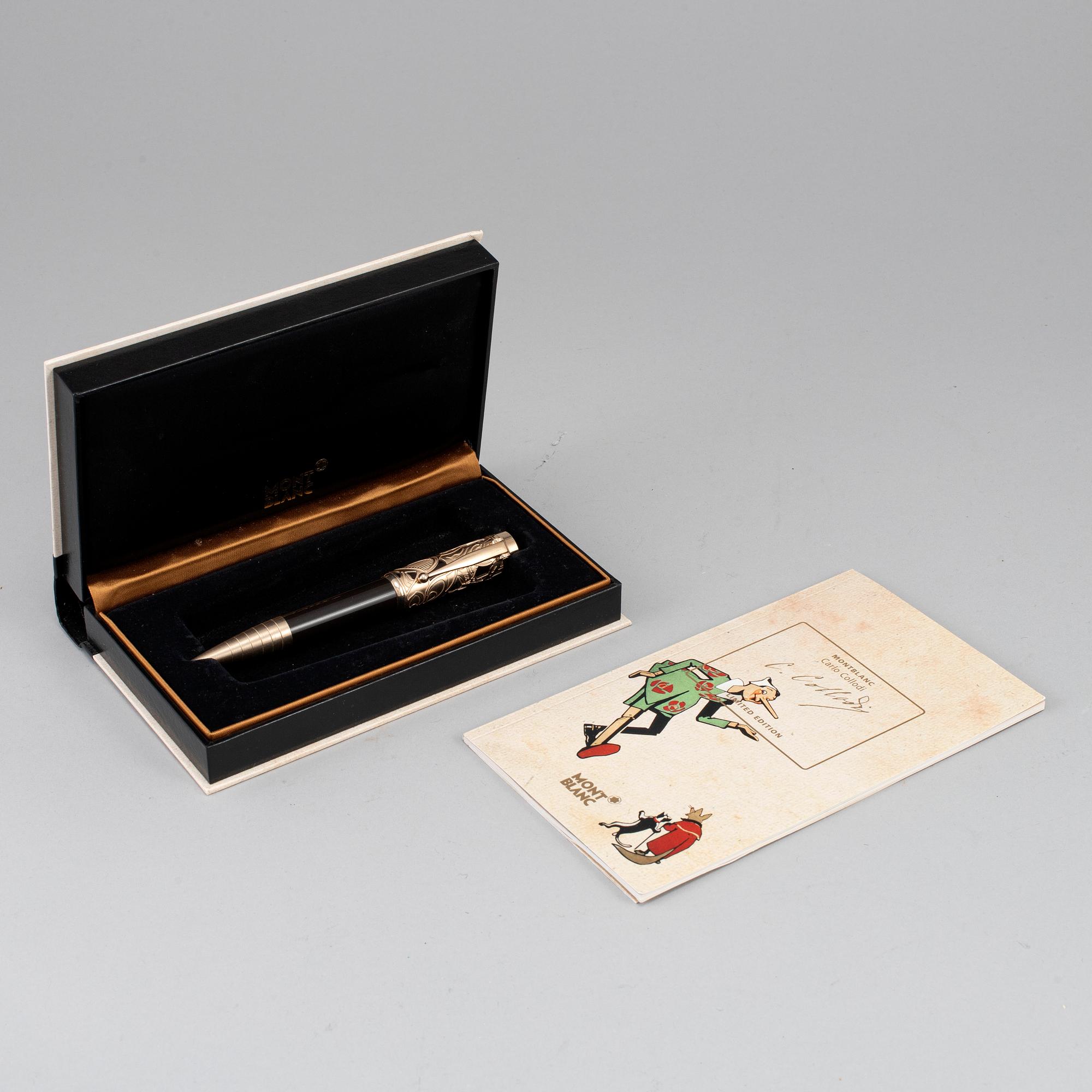 MONTBLANC, penna, Carlo Collodi Limited Edition. Box och bok medföljer.