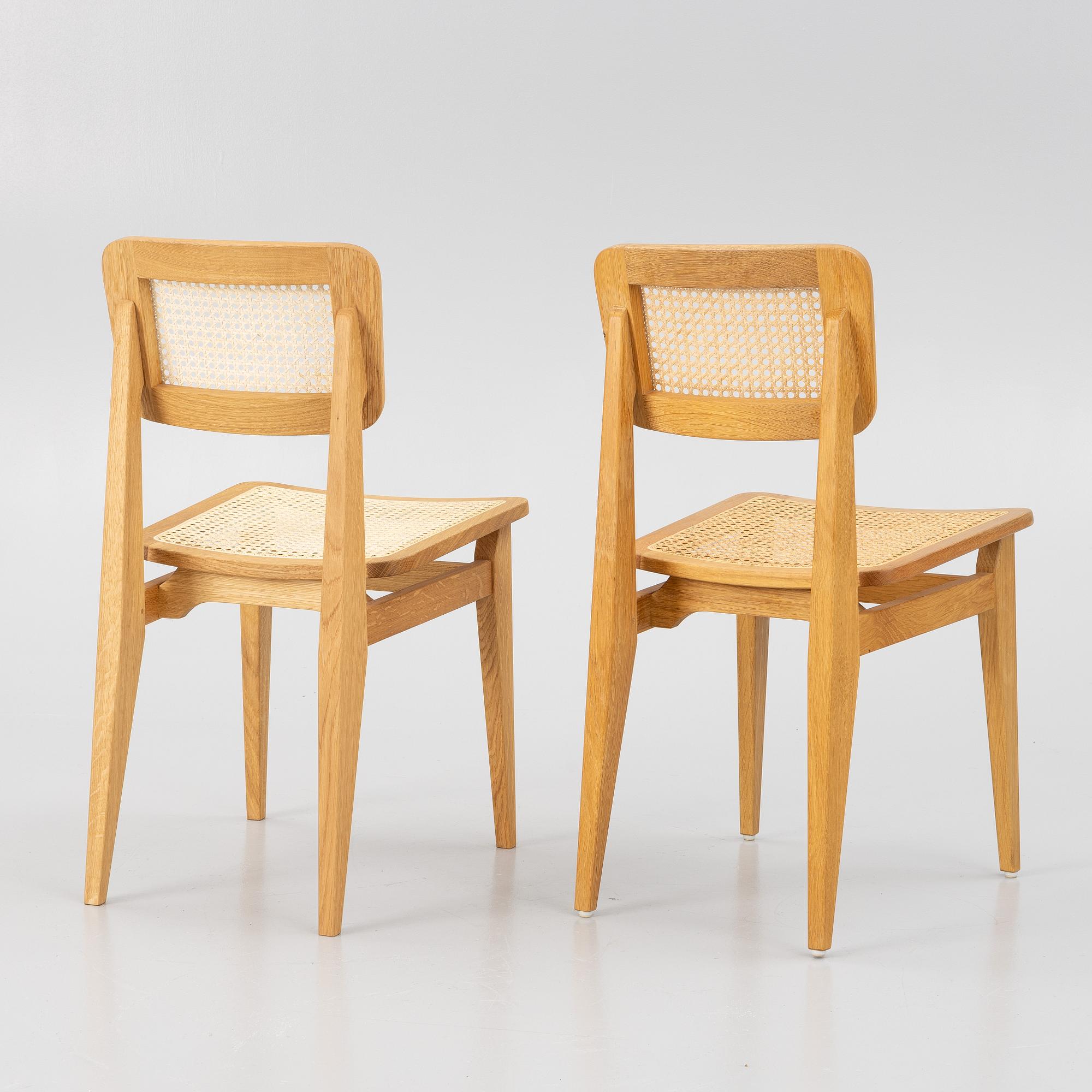 Marcel Gascoin, stolar, 7 st, "C-Chair", Gubi.